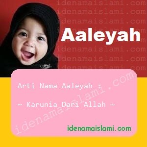 arti nama Aaleyah