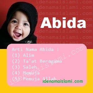 arti nama Abida