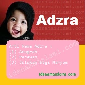 arti nama Adzra
