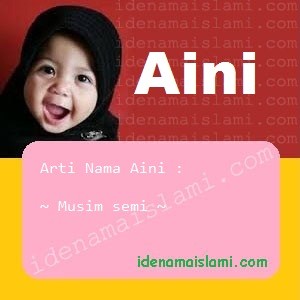 arti nama Aini
