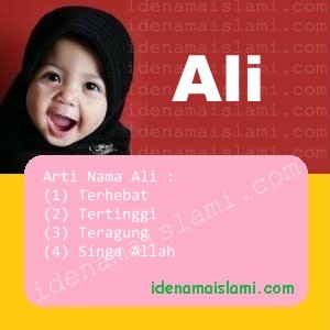 arti nama Ali