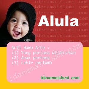 Arti Islami Nama Bayi Perempuan Islam Alula arti nama Alula