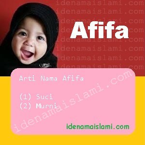 arti nama afifa