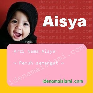 arti nama aisya