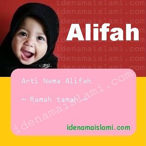 arti nama alifah
