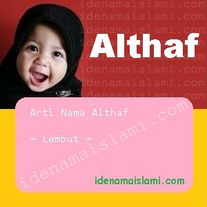 arti nama althaf