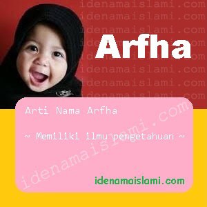arti nama arfha
