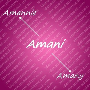 variasi arti nama amani untuk nama bayi perempuan islami