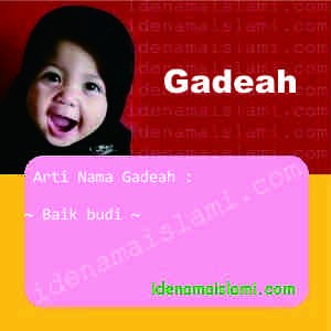 Arti Nama Gadeah