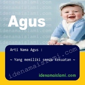 arti nama Agus