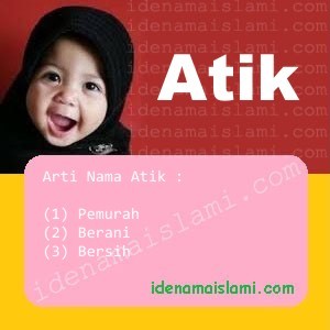 arti nama Atik