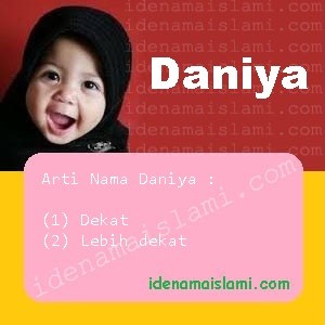 arti nama Daniya