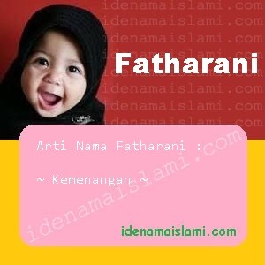 arti nama Fatharani
