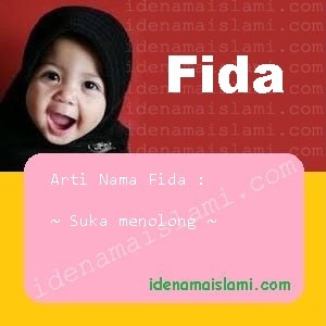 arti nama Fida
