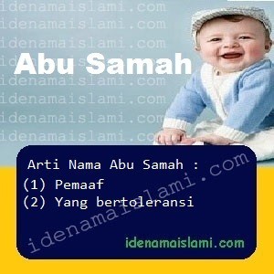 arti nama abu samah