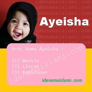 arti nama ayeisha