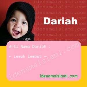 arti nama dariah