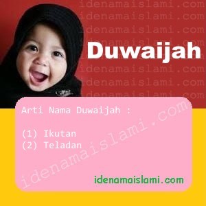 arti nama duwaijah