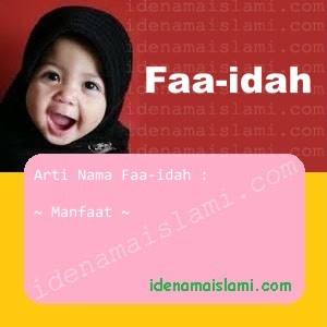arti nama faa-idah