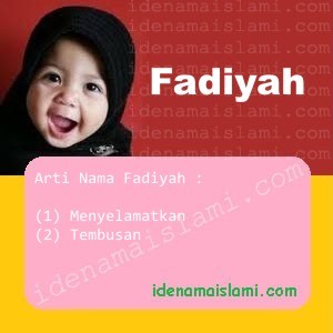 arti nama fadiyah