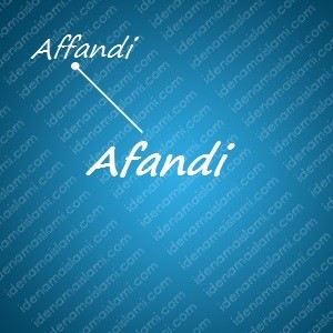 Variasi Nama Afandi Untuk Nama Bayi Laki Laki Islami variasi arti nama Afandi untuk nama bayi laki laki islami