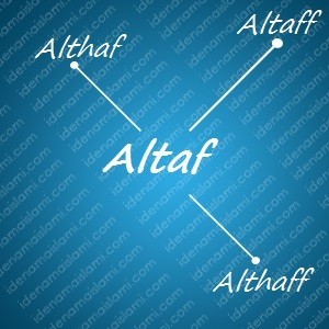 Variasi Nama Altaf Untuk Nama Bayi Laki Laki Islami variasi arti nama Altaf untuk nama bayi laki laki islami