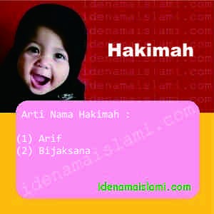 Arti Nama hakimah