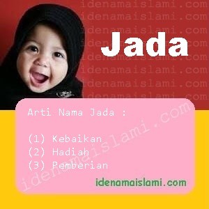 arti nama Jada