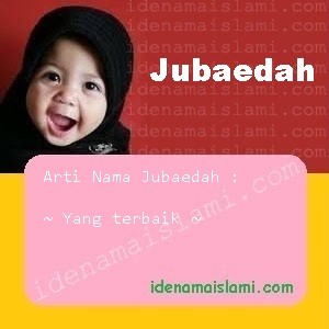 arti nama Jubaedah