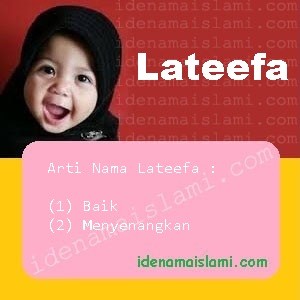 arti nama Lateefa