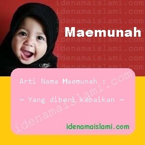 arti nama Maemunah