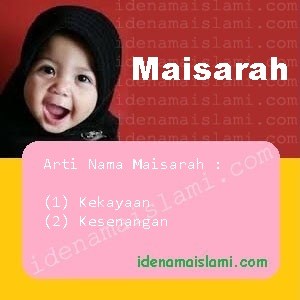 arti nama Maisarah