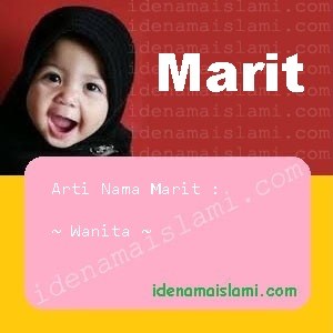 arti nama Marit