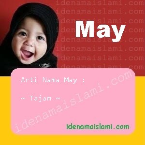 arti nama May