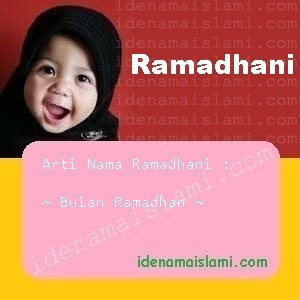 arti nama Ramadhani