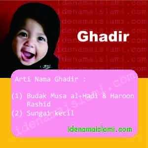 Arti Nama Ghadir