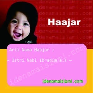Arti Nama haajar