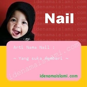 arti nama Nail