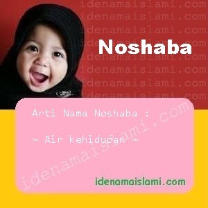 Arti Islami Nama Bayi Perempuan Islam Noshaba arti nama Noshaba