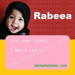 arti nama Rabeea