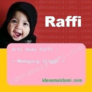 arti nama Raffi