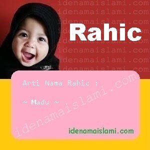 arti nama Rahic