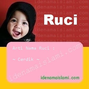arti nama Ruci