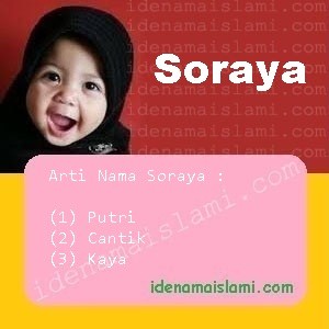 arti nama Soraya