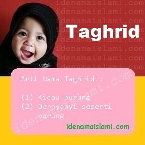 arti nama Taghrid