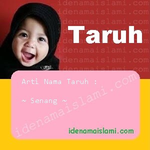 arti nama Taruh