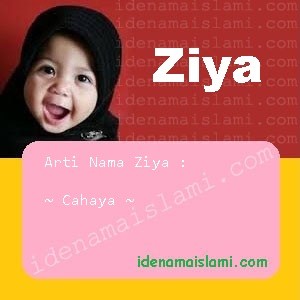 arti nama Ziya