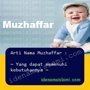 Arti Islami Nama Bayi Laki Laki Islam Muzhaffar arti nama Muzhaffar