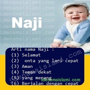 Arti Islami Nama Bayi Laki Laki Islam Naji arti nama Naji