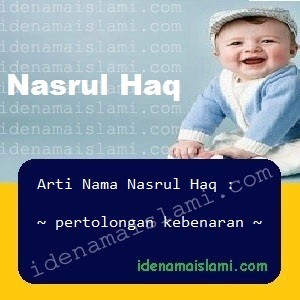 arti nama Nasrul Haq